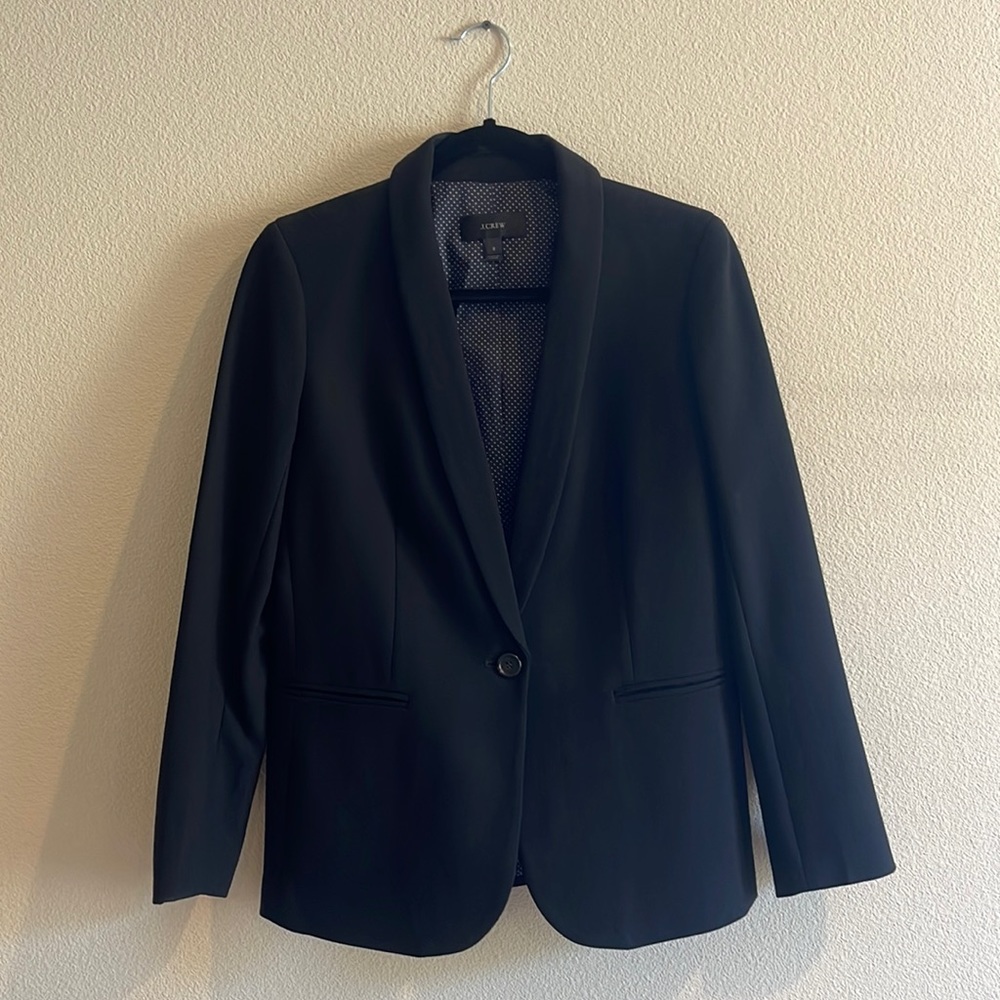 J.CREW Black Classic Blazer